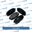 Колодки тормозные передние MPK36 Mando (мини-фото №1)