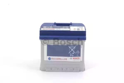 Аккумуляторная батарея "S4 Silver", 12в 52а/ч 470А п.т., о.п., ев. кл.,ев. корп. 0092S40020 Bosch (фото №4)